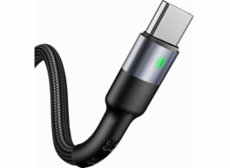 Usams USB-A – USB-C kabel USB 1 m černý (23867)