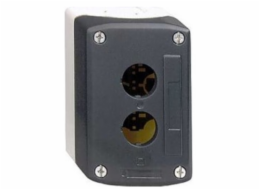 Schneider Electric kazetové pouzdro se 2 otvory 22 mm šedé IP65 - XALD02