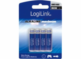 LogiLink Ultra Power AAA / R03 650mAh Baterie 4 ks.