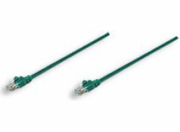 Propojovací kabel Intellinet Network Solutions RJ45, kat. 5e UTP, 1m zelený - 318945