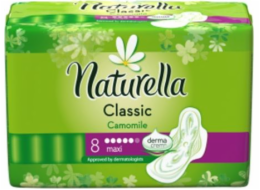 Naturella NATURELLA CLASSIC MAXI hygienické vložky 8 KS