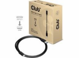 USB Club 3D kabel USB-A – USB-C 1 m černý (CAC-1523)