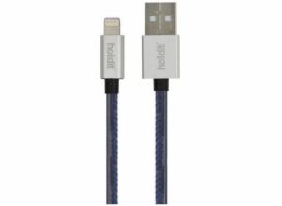 Holdit USB-A - Lightning kabel 1 m tmavě modrá (612663)