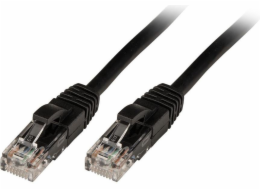 Lindy Patchcord Cat6, U/UTP, 2m, černý (48078)