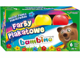 Bambino plakátové barvy - (5903235001598)