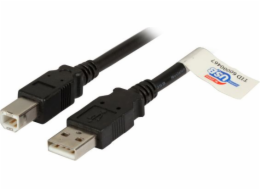 EFB USB kabel USB-A – USB-B 0,5 m černý (K5256SW.0.5)
