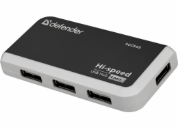 HUB USB Defender Quadro Infix 4x USB-A 2.0 (83504)