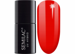 Semilac Semilac Hybridní lak 317 Neon Red 7ml univerzální