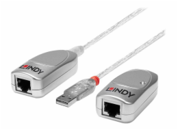 Lindy USB - RJ45 USB adaptér stříbrný (42805)