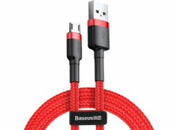 Baseus USB-A - microUSB USB kabel 1 m Červený a černý (CAMKLF-B09)