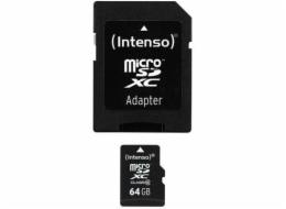 Karta Intenso MicroSDXC 64 GB Class 10 (3413490)