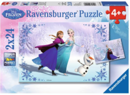 Ravensburger RAVEN. 2X24 EL. Frozen sestry - 091157