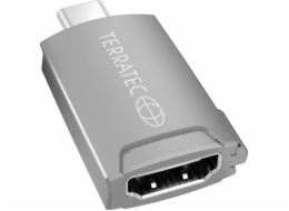 TerraTec C12 USB-C – HDMI adaptér šedý (306704)
