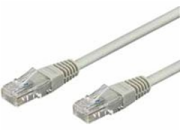 Goobay Patchcord, Cat5e, U/UTP, 3m, šedý (68367)