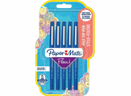 Paper Mate PAPER MATE Faserschreiber Flair 5er M 0,7 mm Blister