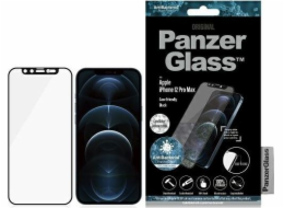 PanzerGlass E2E Microfracture pro iPhone 12 Pro Max CamSlider Swarovsky Case Friendly AntiBacterial