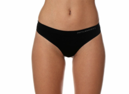 Brubeck Dámská tanga TH00182A Comfort Cotton, černá, velikost M