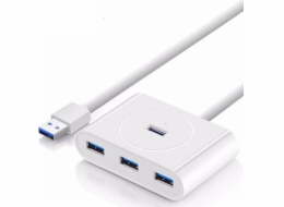 USB HUB Ugreen CR113 4x USB-A 3.0 (UGR601WHT)
