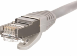 Patch kabel NetRack RJ45, kat. 6 FTP, 5m šedý - BZPAT56F