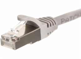 Patch kabel NetRack RJ45, kat. 6 FTP, 1m šedý - BZPAT16F