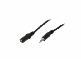 Kabel LogiLink Jack 3,5 mm – Jack 3,5 mm 3 m černý (CA1054)