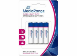 Baterie MediaRange AAA / R03 200mAh 4 ks.