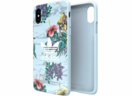 Adidas  OR SnapCase květinové iPhone X/Xs šedá/šedá CJ8322