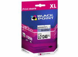 Inkoust Black Point BPBLC1240M / LC-1240M (purpurový)