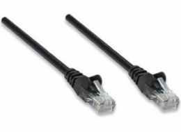 Patchcord Intellinet Network Solutions, Cat5e, UTP, 10m, černý, 5 kusů (345378-5P)