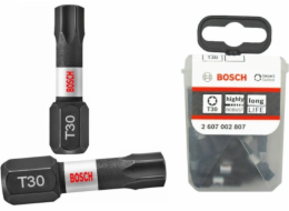 Bosch bit 1/4- T30- 25mm TORX Impact 25 kusů (2607002807)