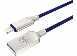 Usams USB-A – Lightning kabel 1,9 m modrý (IPYSUSB202)