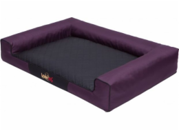 Hobbydog Bed Victoria - Burgundsko s černou XXL matrací