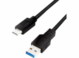 LogiLink USB-A USB kabel – 1,5 m černý (CU0169)