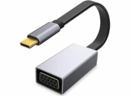 Platinet USB-C – VGA USB adaptér stříbrný (PMMA9089)