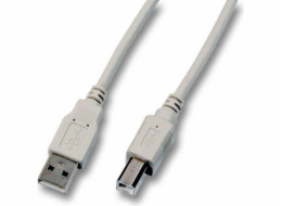 EFB USB kabel USB-A – USB-B 5 m šedý (K5255.5)