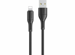 Usams USB-A – Lightning kabel 1 m černý (SJ500USB01)