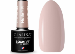 Claresa Soak Off UV/LED Nude hybridní lak 109 5g