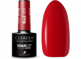 Claresa Claresa Soak Off UV/LED Red hybridní lak 419 5g