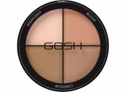 Gosh GOSH_Highlight Blush Contour 4v1 paletka na konturování 001 Light 15g