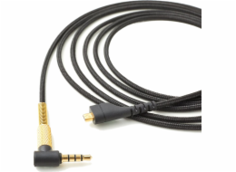 Mozos microUSB USB kabel - mini Jack 3,5 mm 2 m černý (KS-SSA)