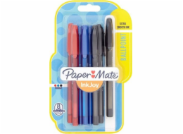 Paper Mate PAPER MATE Kugelschreiber InkJoy 100 Kappe 8St. MS/B/R/G