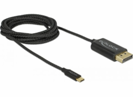 Delock USB kabel USB-C - DisplayPort 2 m černý (83710)