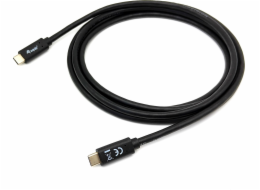  kabel USB-C – USB-C USB 1 m černý (128346)