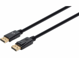 Manhattan DisplayPort – DisplayPort kabel 2m černý (355575)