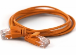 Wantec  wW Patch kabel CAT6A (rand 2,8 mm) UTP oranžový 2,0 m (7259)