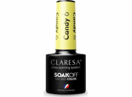 Claresa Claresa Soak Off UV/LED Candy hybridní lak 6 5g