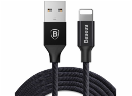 Baseus USB-A - Lightning USB kabel 1,8 m černý (27106-uniw)