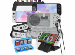 JYS Set 10in1 Příslušenství pro Nintendo Switch OLED NS228