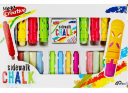 Mega Creative ROAD CHALK AKC 44X30X6 MC EDU WB 18