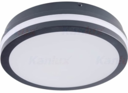 Kanlux Plafoniera LED stropní svítidlo s pohybovým senzorem BENO N 18W NW-O-SE GR 1400lm 4000K IP54 32948